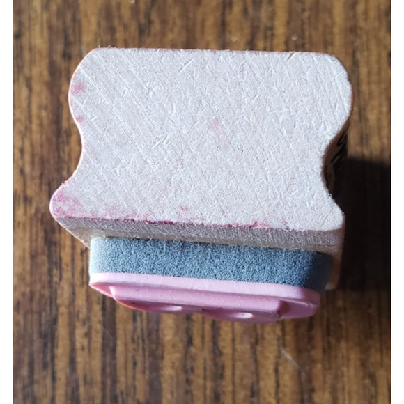 Lot of 18 Random Letters 1x1 Inch Wood Mounted Rubber Stamps - Picture 6 of 8